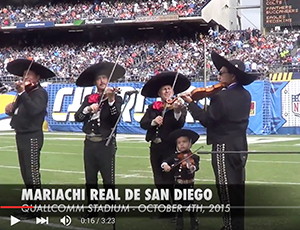 Chargers Game – Halftime Performance (2015)